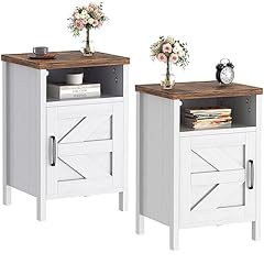 Jummico farmhouse nightstand for sale  Delivered anywhere in USA 