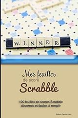Feuilles score scrabble d'occasion  Livré partout en France