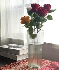 Glass vase flowers for sale  Delivered anywhere in Ireland