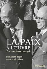 Paix oeuvre correspondance d'occasion  Livré partout en France