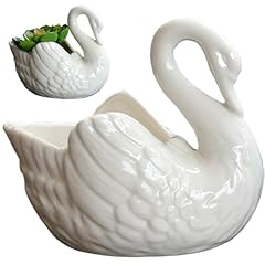 Muzrunq swan planter for sale  Delivered anywhere in USA 