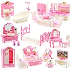 36pcs dollhouse furniture for sale  Delivered anywhere in UK