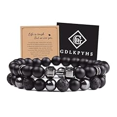 Black obsidian bracelet for sale  Delivered anywhere in USA 
