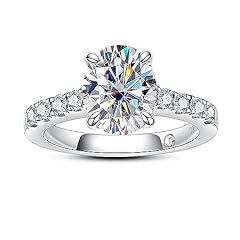 Anuclub moissanite engagement for sale  Delivered anywhere in USA 