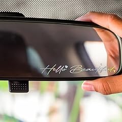 Hello beautiful rearview for sale  Delivered anywhere in USA 
