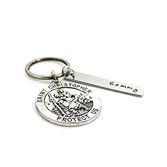 Keyrings personalised christop for sale  Delivered anywhere in Ireland