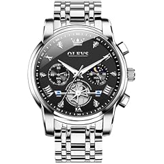 Olevs silver watch for sale  Delivered anywhere in UK
