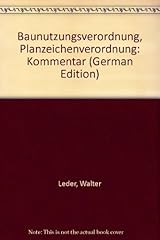 Baunutzungsverordnung planzeic gebraucht kaufen  Wird an jeden Ort in Deutschland