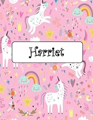 Harriet unicorn notebook for sale  Delivered anywhere in UK