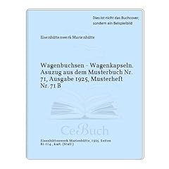Wagenbuchsen wagenkapseln asuz gebraucht kaufen  Wird an jeden Ort in Deutschland