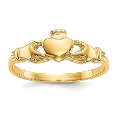 14k solid yellow for sale  Delivered anywhere in USA 