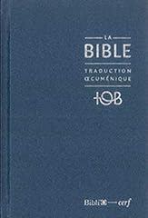 Bible traduction oecuménique d'occasion  Livré partout en France
