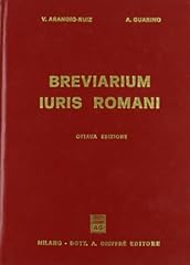 Breviarium iuris romani. usato  Spedito ovunque in Italia 