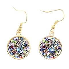 Murano millefiori hrhänger gebraucht kaufen  Wird an jeden Ort in Deutschland