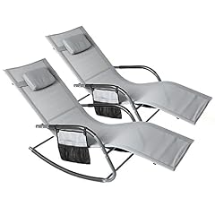 Wostore rocking lounger for sale  Delivered anywhere in USA 