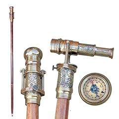 Engraved brass walking for sale  Delivered anywhere in USA 