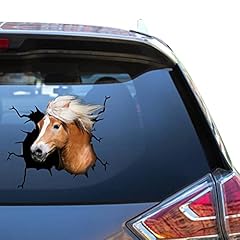 Haflinger adesivi ferro usato  Spedito ovunque in Italia 