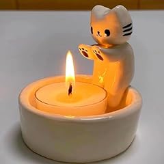 Cat candle holder for sale  Delivered anywhere in UK