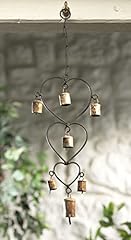 Wind chime hearts for sale  Delivered anywhere in UK