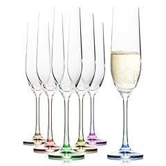 Crystalex champagne flute for sale  Delivered anywhere in Ireland