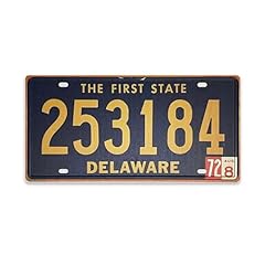 Retro delaware license for sale  Delivered anywhere in USA 