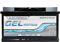 Batteria gel electronicx usato  Spedito ovunque in Italia 