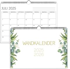Wandkalender 2025 2026 gebraucht kaufen  Wird an jeden Ort in Deutschland