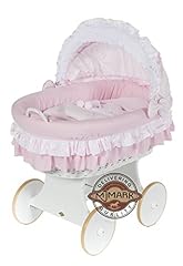 Brand New Wicker Crib Moses Basket Cot"Luna Due" from for sale  Delivered anywhere in UK