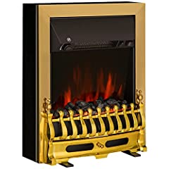 HOMCOM Electric Fireplace LED Light Complete Fire Place for sale  Delivered anywhere in UK