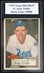 1952 topps red for sale  Delivered anywhere in USA 