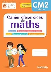 Cahier exercices maths d'occasion  Livré partout en France