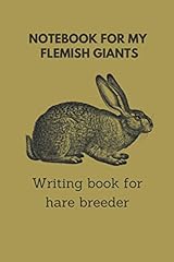 Notebook flemish giants for sale  Delivered anywhere in USA 