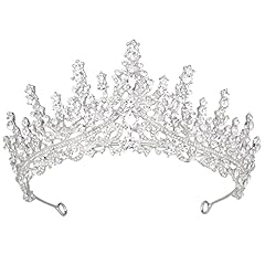 Silver tiara women for sale  Delivered anywhere in UK