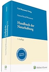 Handbuch notarhaftung gebraucht kaufen  Wird an jeden Ort in Deutschland