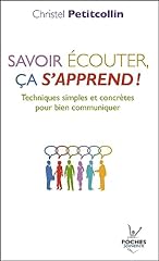 Savoir écouter apprend d'occasion  Livré partout en France