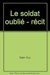 Soldat oublié récit d'occasion  Livré partout en France