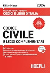 Codice civile 2024. usato  Spedito ovunque in Italia 