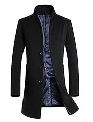 manteau homme laine noir d'occasion  Livré partout en France