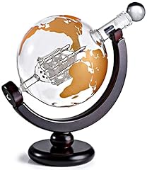 Whiskey decanter globe for sale  Delivered anywhere in USA 