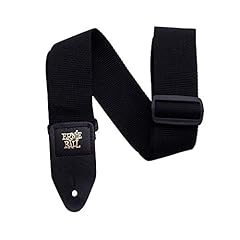 Used, Ernie Ball Black Polypro Guitar Strap for sale  Delivered anywhere in UK