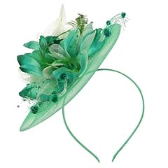 Beaupretty green fascinators for sale  Delivered anywhere in UK