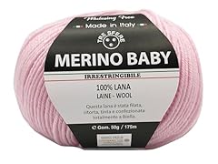 Lana merino baby usato  Spedito ovunque in Italia 