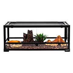 REPTI ZOO Glass Reptile Terrarium 20 Gallon, Front, used for sale  Delivered anywhere in USA 