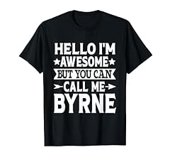 Byrne surname call for sale  Delivered anywhere in UK