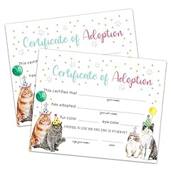 Pet adoption certificate for sale  Delivered anywhere in USA 