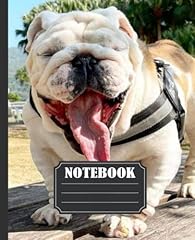 Beautiful bulldogs notebook for sale  Delivered anywhere in UK