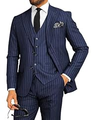 Sptallfitjsv men pinstripe for sale  Delivered anywhere in USA 