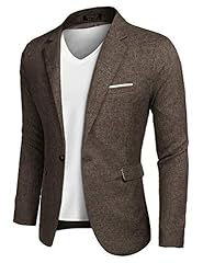 Coofandy brown blazer for sale  Delivered anywhere in USA 