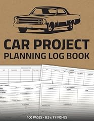 Car project planning for sale  Delivered anywhere in UK