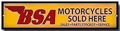 Bsa motorcycles sold for sale  Delivered anywhere in UK